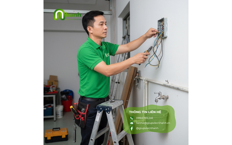 Dịch vụ sửa chữa điện tại Giúp Việc Nhanh