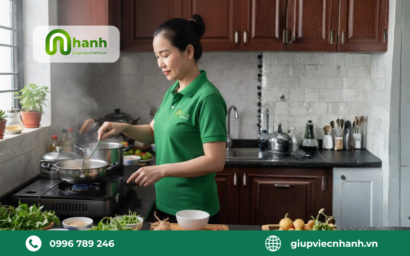Dịch vụ giúp việc nhà theo giờ tại Bình Thạnh