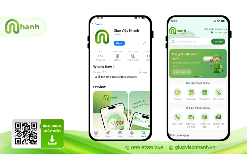 Dịch vụ giúp việc nhà quận 9