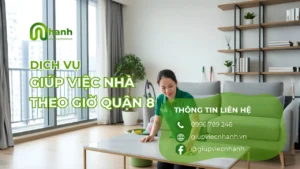 Dịch vụ giúp việc nhà quận 8 uy tín Giúp Việc Nhanh