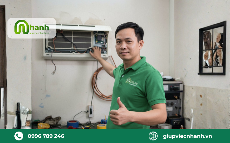 vệ sinh máy lạnh tại nhà