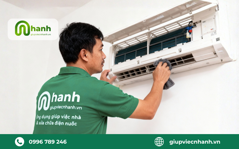 vệ sinh máy lạnh tại nhà