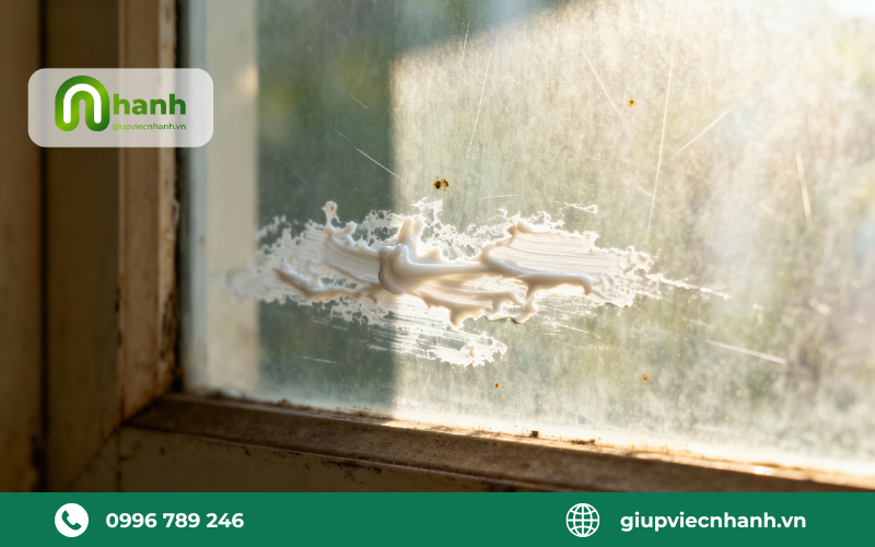 Bí quyết tẩy keo silicon trên kính