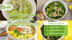 Tổng hợp công thức chuẩn vị các món canh ngon dễ làm tại nhà: Canh chua cá, Canh bí đao, Canh mồng tơi, Canh rong biển