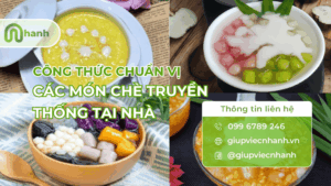 Công thức chuẩn vị các món chè nấu tại nhà