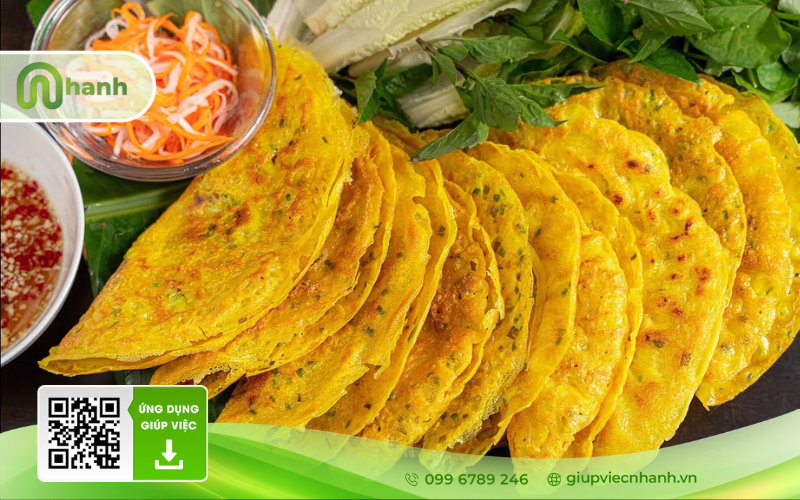 bánh xèo miền tây