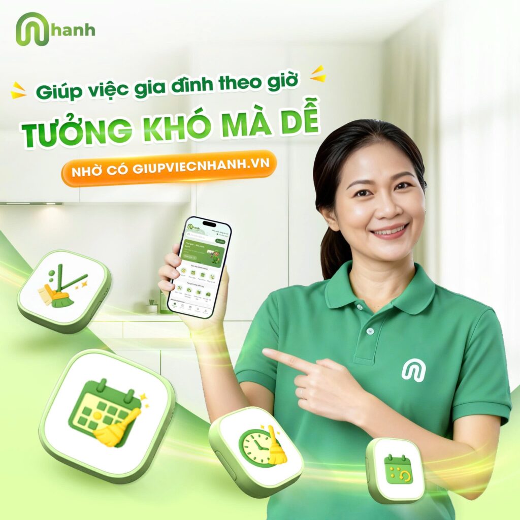 dịch vụ giúp việc nhà theo giờ, Giúp Việc Nhanh