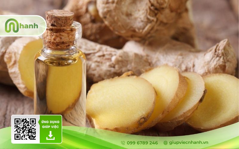 khử mùi hôi thịt dê bằng gừng và rượu trắng