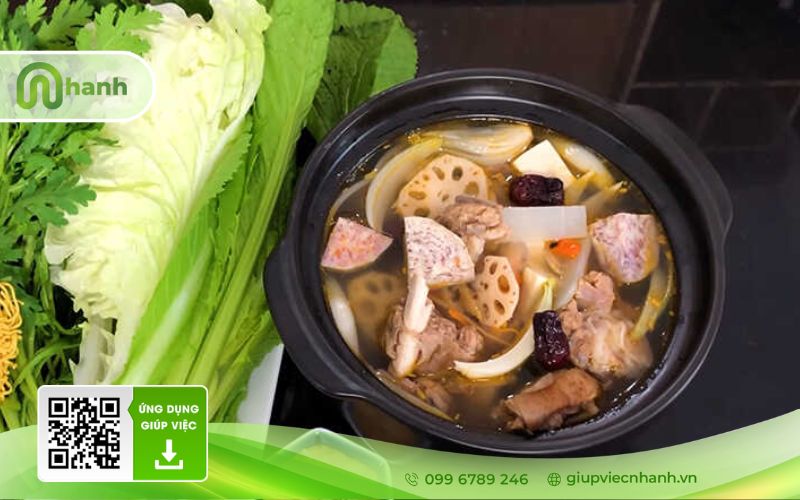 lẩu dê thơm ngon