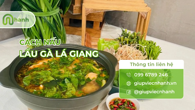 cover lẩu gà lá giang