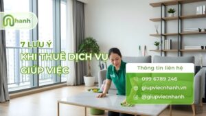 lưu ý khi thuê giúp việc