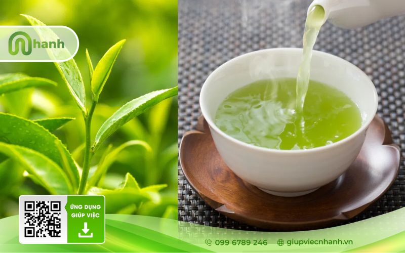 khử mùi hôi thịt dê bằng nước chè xanh